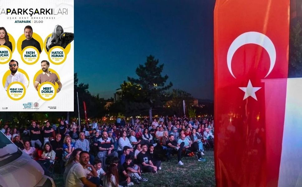 Uşak'ta Yaz Akşamları Müzikle Şenlenecek
