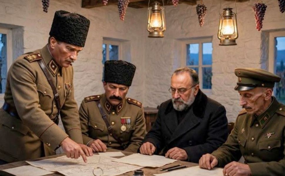 “Uşak Cephesi’nden düşmanı sökeceğim” dedi ve değini de yaptı