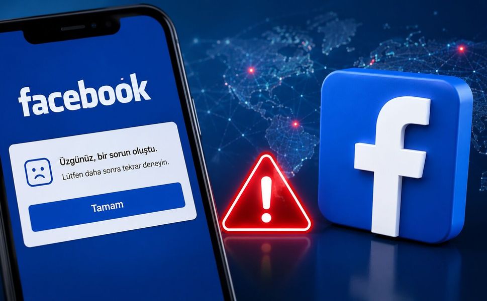 Facebook’ta Erişim Sorunu: Kullanıcılar Hata Mesajıyla Karşılaşıyor