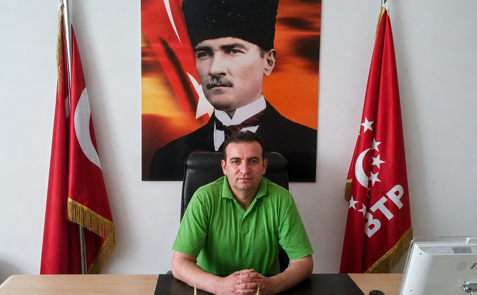 BTP Uşak İl Başkanı Halil İbrahim Çakın: "Üye artışında birinciyiz”