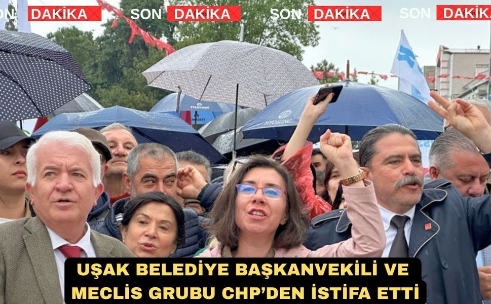 Uşak Belediye Başkanvekili ve Üyeleri Yeni Partili Oldu