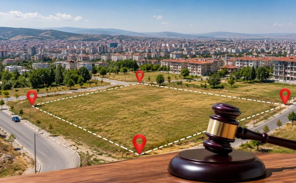 Uşak’ta Bir Arsanın Muhammen Bedeli 33,6 Milyon TL'ye Ulaştı