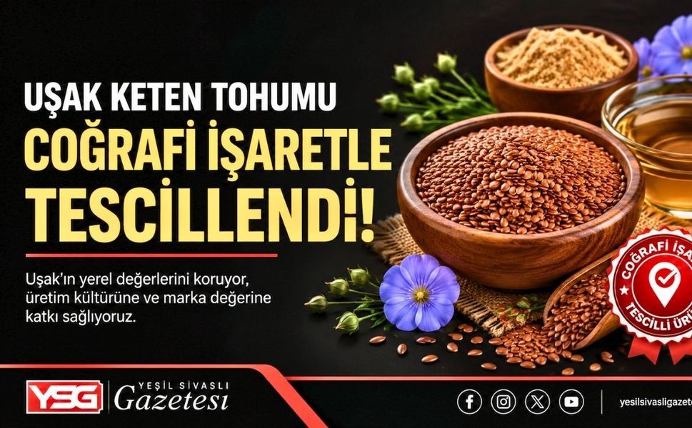 Uşak’a Özgü Bir Ürün daha Coğrafi İşaretle Tescillendi