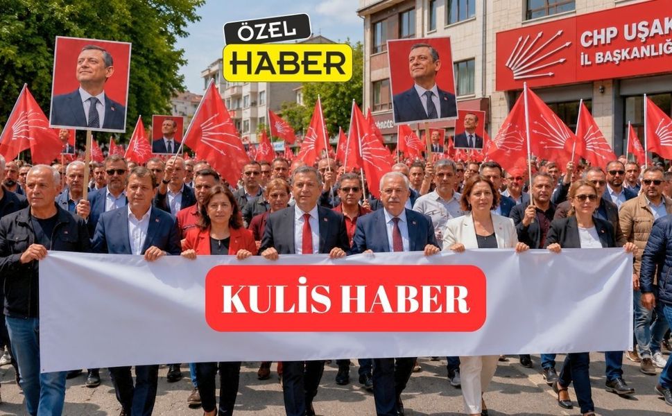 CHP Uşak'ta Önce  Devir Sonra Yeni Parti Daveti Yapılacak