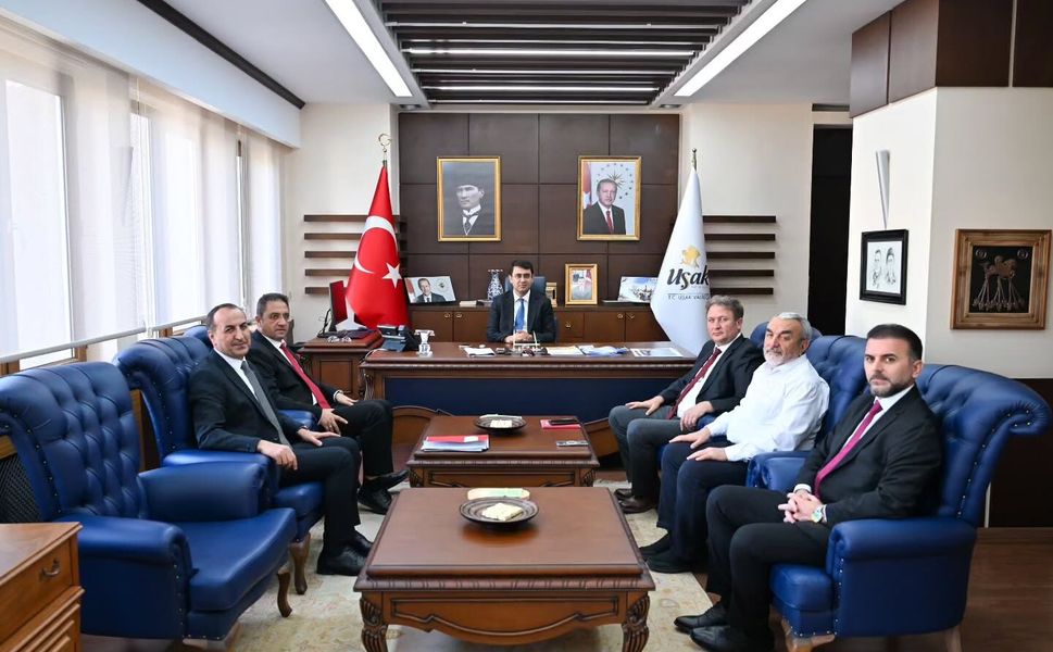 İzmir BİK Müdürü Osman Başeğmez Uşak’ı Ziyaret Etti