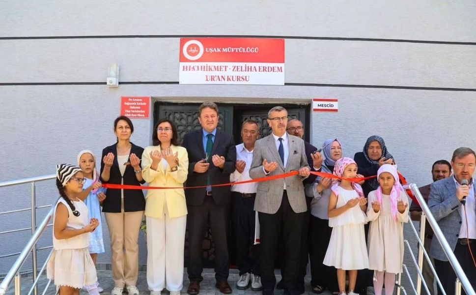 Hayırsever Erdem Ailesi Uşak’a İki Yeni Eser Daha Kazandırdı