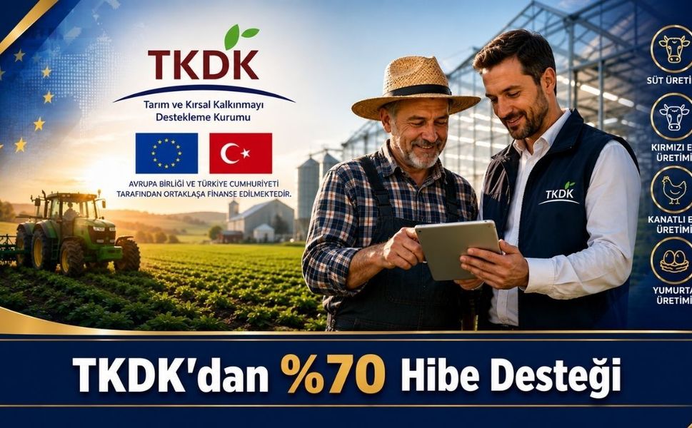 Uşaklı Üreticilere yüzde 60-70 Geri Ödemesiz Hibe Desteği