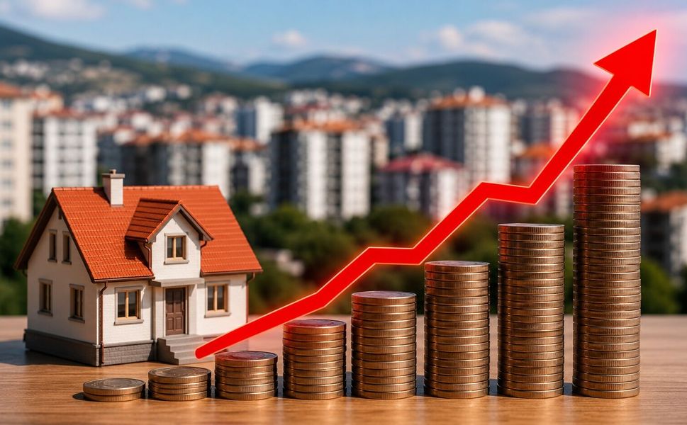 Uşak’ta Konut Piyasası Son 5 yılda yüzde 1130,74 arttı