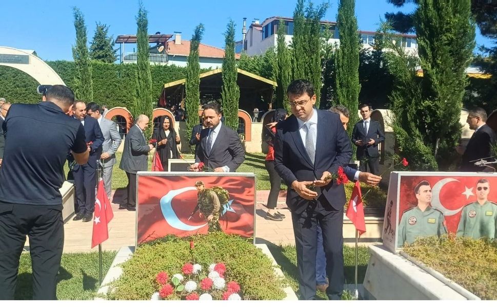 15 Temmuz Demokrasi ve Millî Birlik Günü'nde Şehitler Anıldı