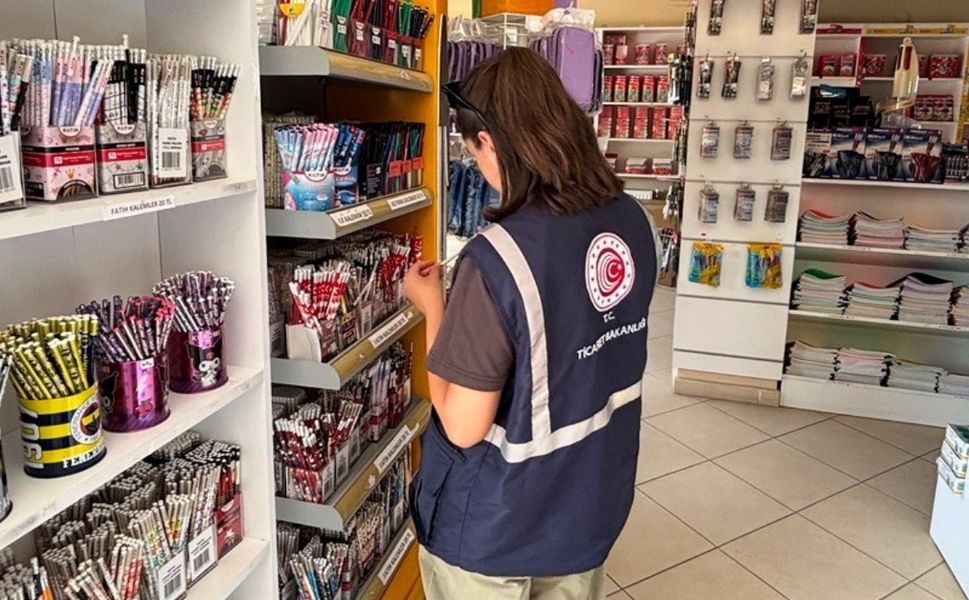 Uşak’ta  Kırtasiyelere Sık Denetim