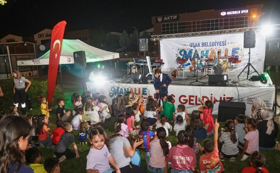 Uşak Belediyesi Durak Mahallesini Şenlendirdi