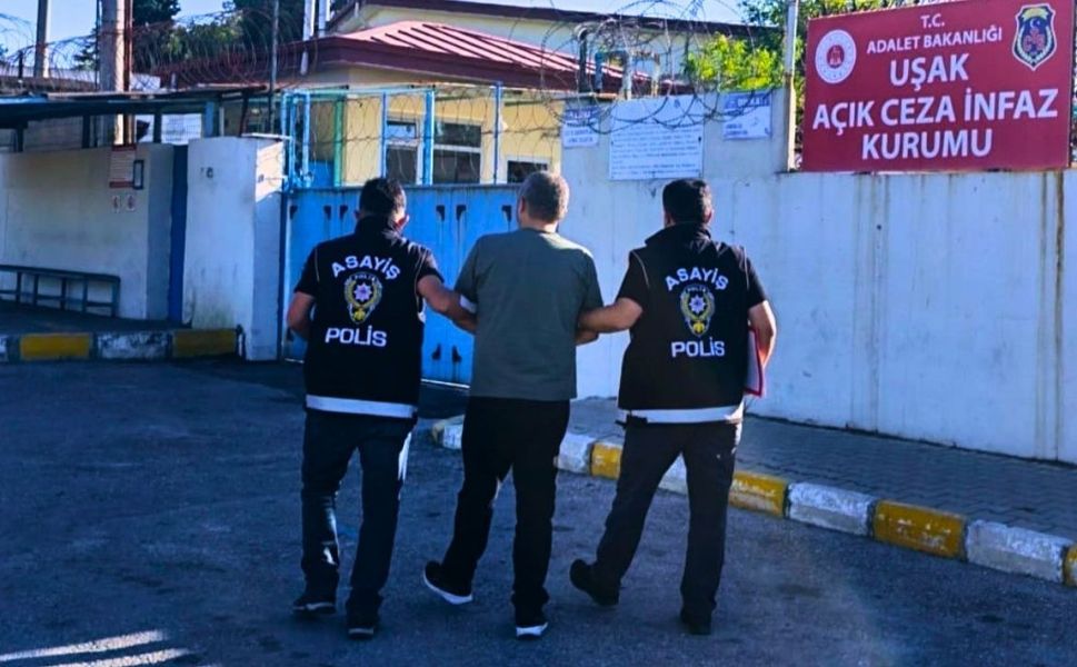 Uşak’ta 26 Yıl Kesinleşmiş Cezası Olan Firari Yakalandı