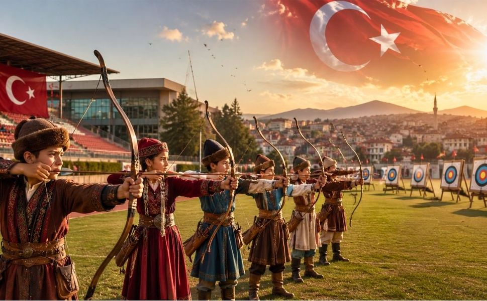Uşak’ta Geleneksel Türk Okçuluğu İçin Yaylar Gerilecek
