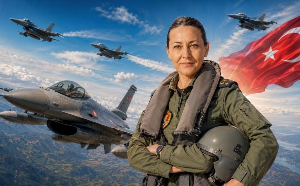 Hava Kuvvetlerinin Kadın Paşası Özlem Karapınar Uşaklı Çıktı