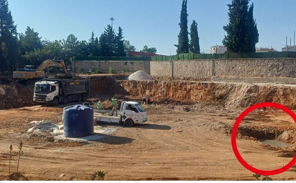 Uşak Öğretmenevi Temelinde Su Çıktı