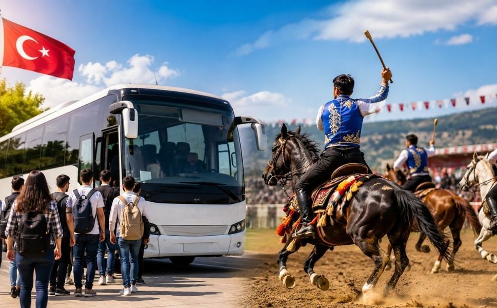 Uşak’ta Cirit Coşkusu İçin Ücretsiz Servis Seferleri Başlıyor