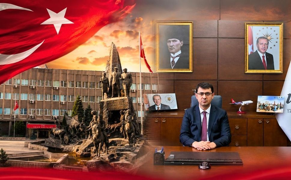 Uşak Valisi Kartal’dan 30 Ağustos Mesajı: “30 Ağustos, Bağımsız Yaşama Kararlılığımızın En Güçlü İfadesidir”