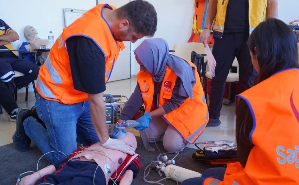 Uşak’ta 112 Personeline 5 Günlük Yoğun Eğitim