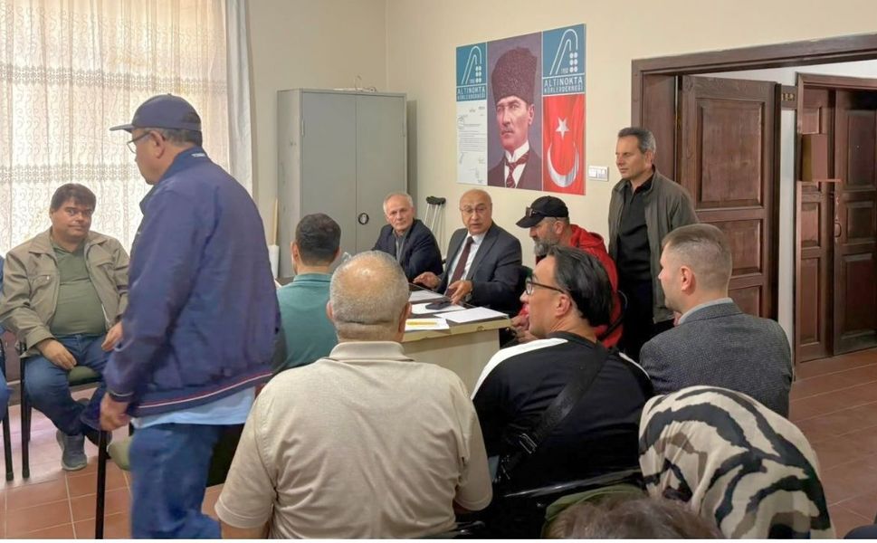 Altı Nokta Körler Derneği Uşak Şube Başkanı Serkan Çiğdem güven tazeledi