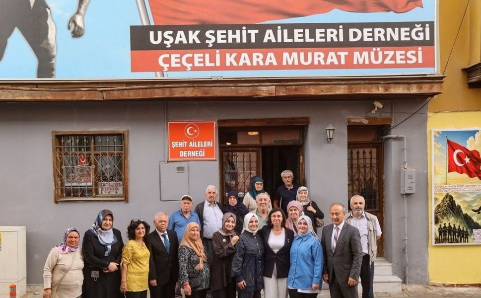 Uşak’ta Gaziler Günü dolayısıyla gaziler ve şehit aileleriyle buluşma