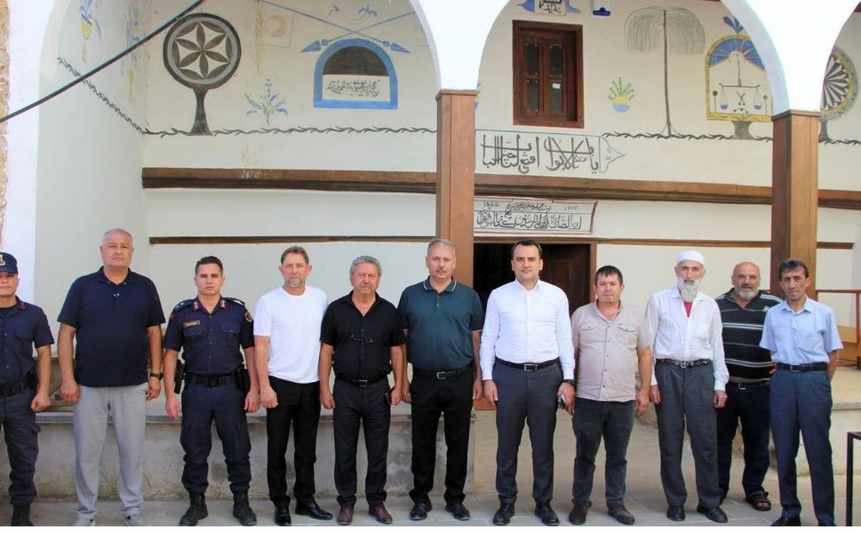 Uşak’ın 156 Yıllık camisi Kaymakam Çelik’i Ağırladı