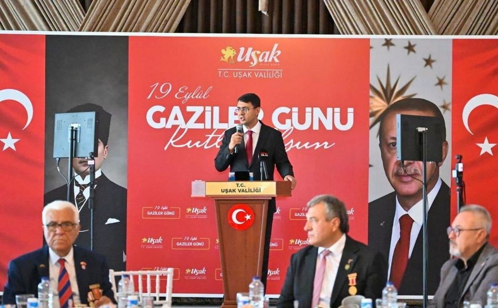 Uşak’ta “19 Eylül Gaziler Günü” Programı Düzenlendi