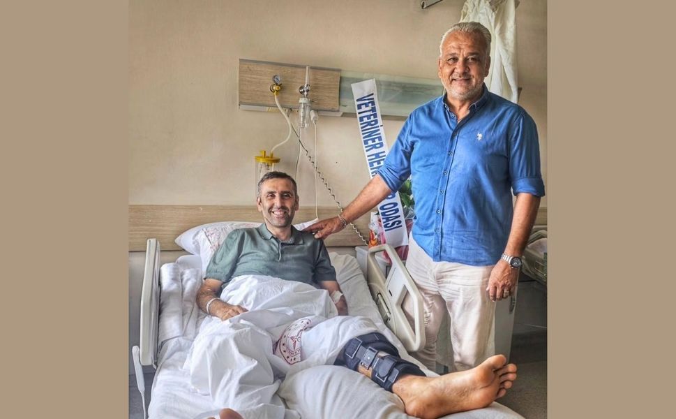 Uşak İl Tarım ve Orman Müdürü Serkan Bilir’in Bacağı Kırıldı