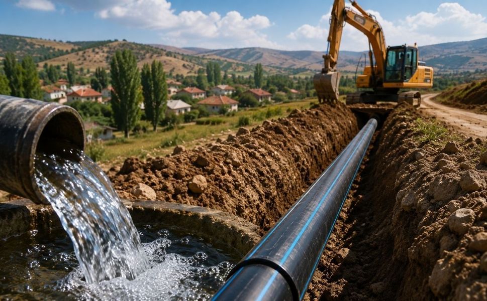 Banaz Gedikler Köyü’ne İçme Suyu Yatırımı