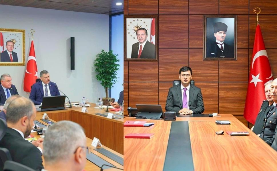 Uşak Valisi Dr. Serdar Kartal VKS ile Bakan Çiftçi’nin Konuğu Oldu