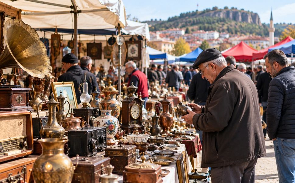 Uşaklı Antika Tutkunlarına Müjde! Pazar Günü Antika Pazarı Kurulacak