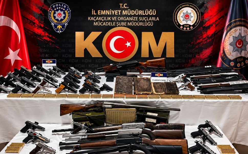 Uşak Dahil 16 İlde Suç Örgütlerine Operasyon: 55 Tutuklama