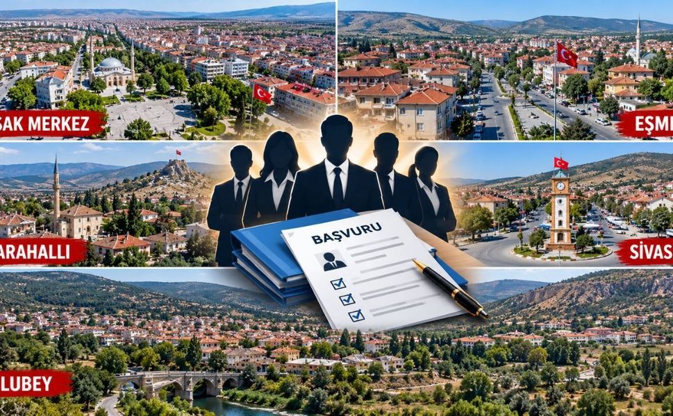 Uşak Merkez ve 4 İlçesine 7 Personel Alınacak