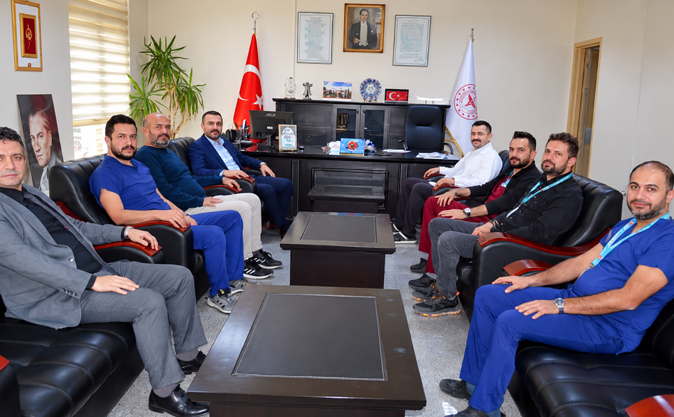 Sağlık-Sen Uşak Yönetiminden Başhekimliğe Ziyaret