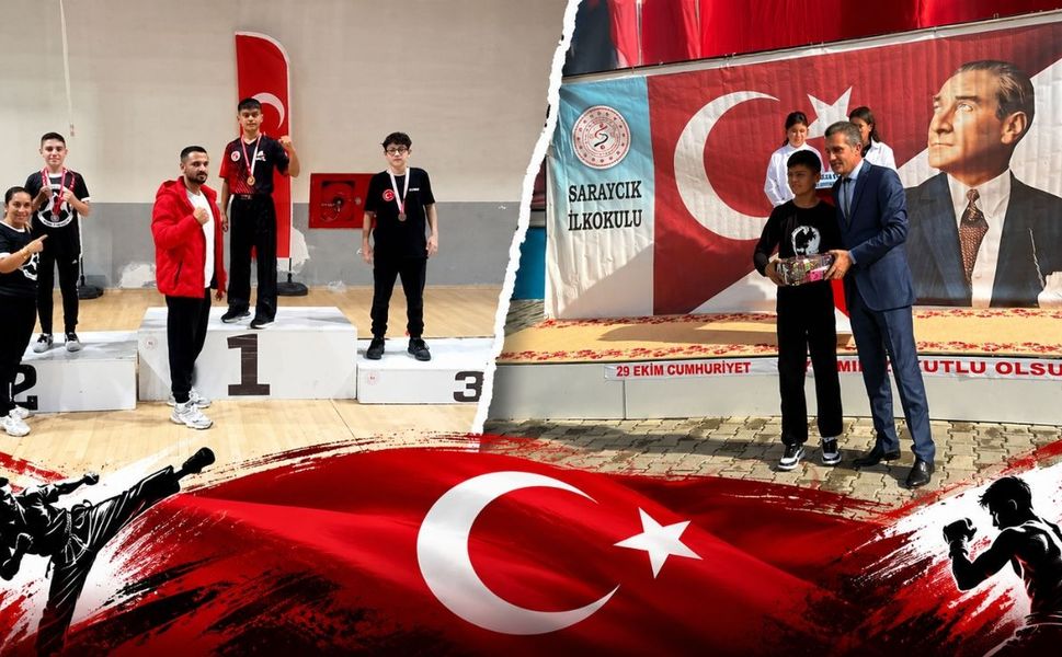 Eşmeli Mustafa Mert Yıldırım Kick Boksta Şampiyon Oldu