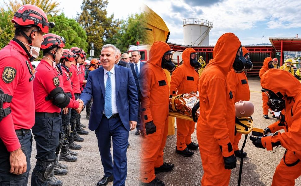 İzmir’deki Büyük Deprem Tatbikatına Uşak Ekipleri de Katıldı