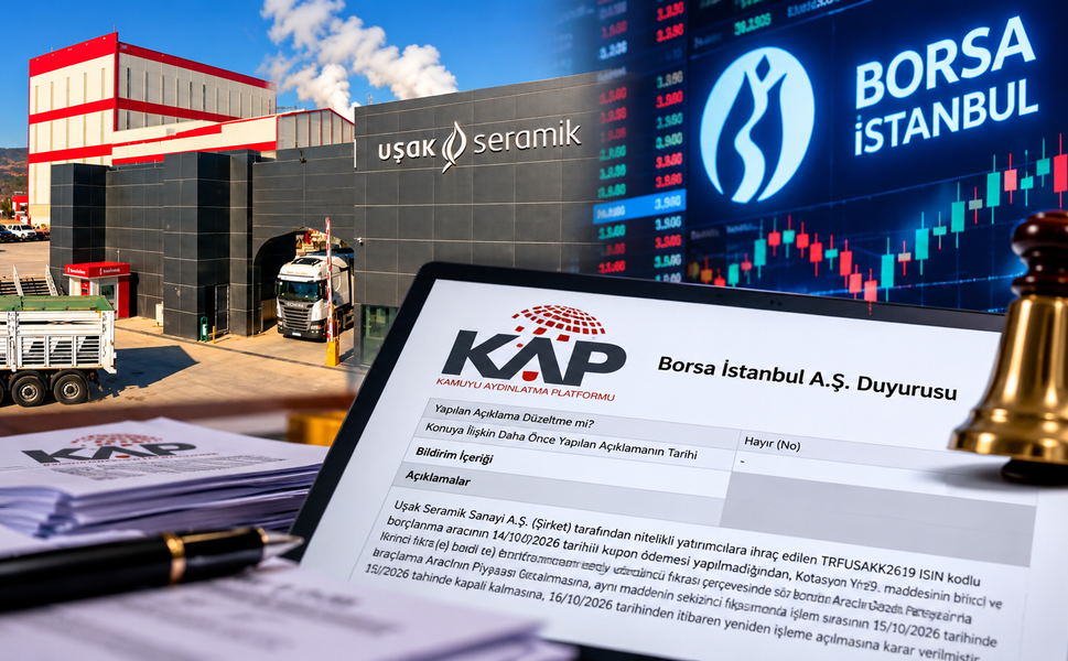 İstanbul Borsa’dan Uşak Seramik’e Gözaltı Kararı