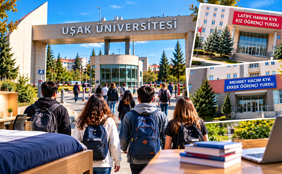 Uşak Üniversitesinden 100 Öğrenciye Ücretsiz Konaklama İmkanı