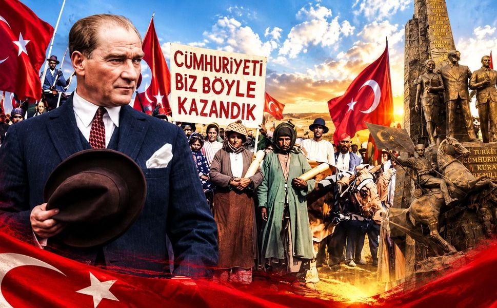 Cumhuriyetimizin 103. yılı kutlu olsun!