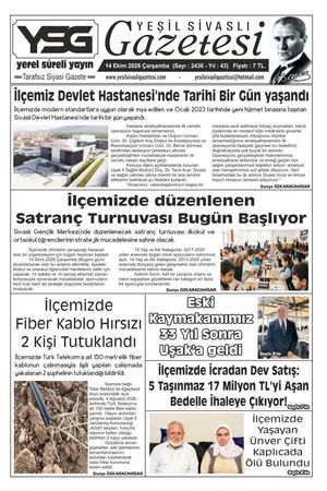 Yeşil Sivaslı Gazetesi 2436