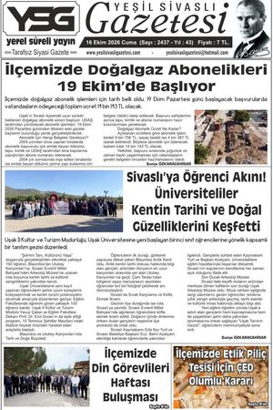 Yeşil Sivaslı Gazetesi 2437