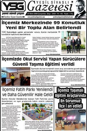 Yeşil Sivaslı Gazetesi 2434