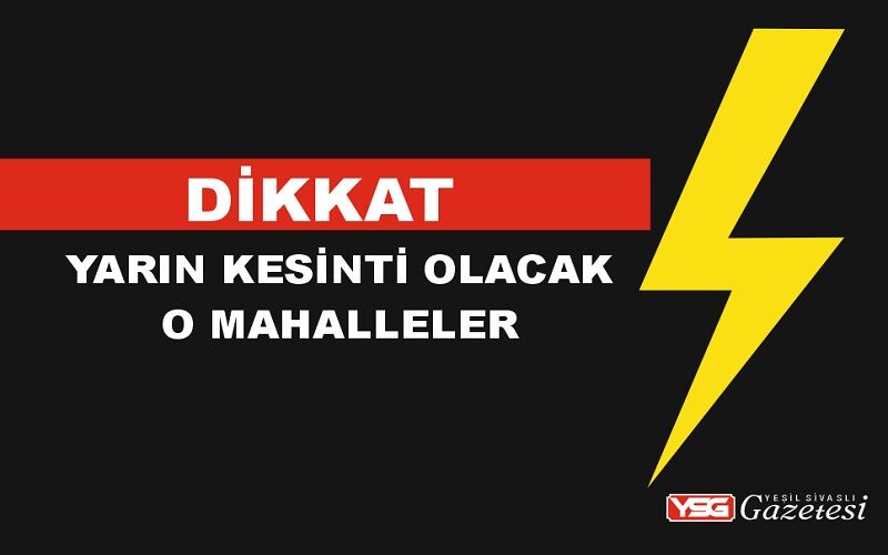 Uşak merkez ve Banaz ilçesinde Yarın elektrik kesintisi var