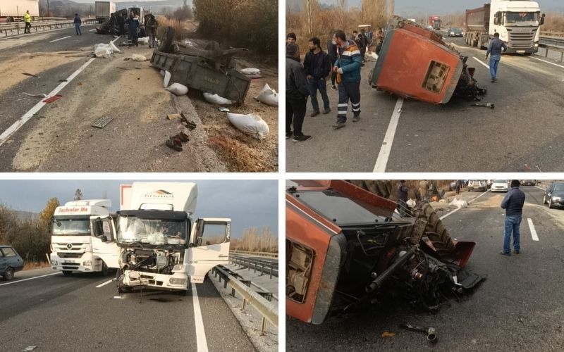 Uşak Banaz İlçesinde kaza; 1 kişi yaşamını yitirdi