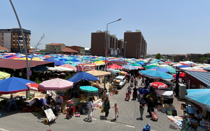 Çarşamba Pazarı Kuş Bakışı