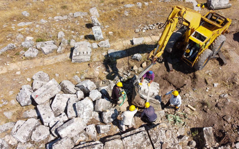 Uşak Blaundos Antik Kenti Kazı