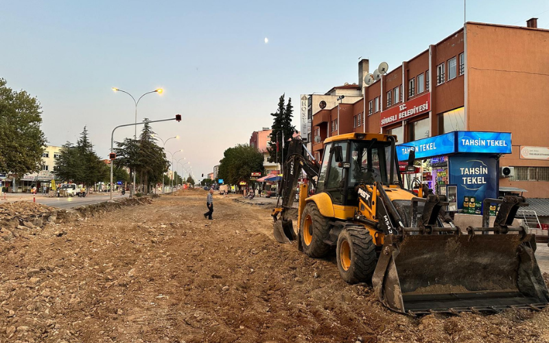 Sivaslı Yol Çalişmalari