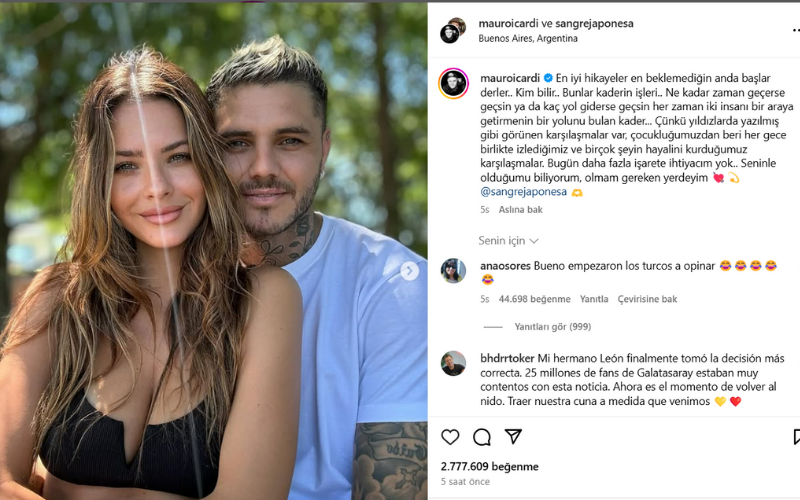 Icardi'nin Sevgilisi