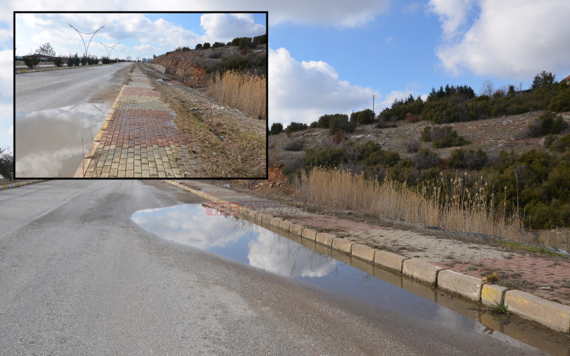 Uşak Kuzey Çevre Yolu Su Kaçağı