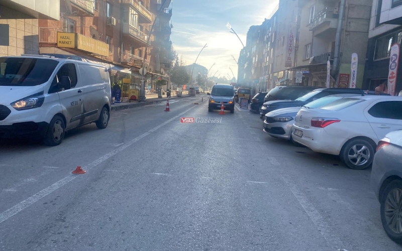 Uşak'ta Kapalı Yol