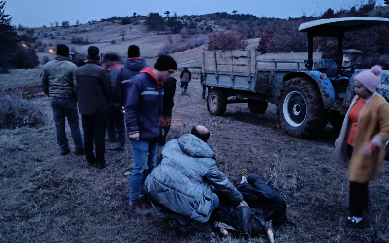 Uşak'ta Traktörde Can Verdi